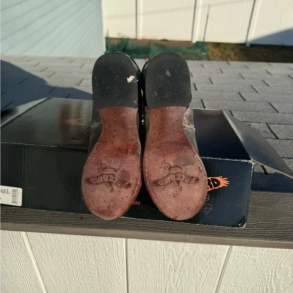 Freebird Gray Lace-Up Boots - Picture 9 of 11